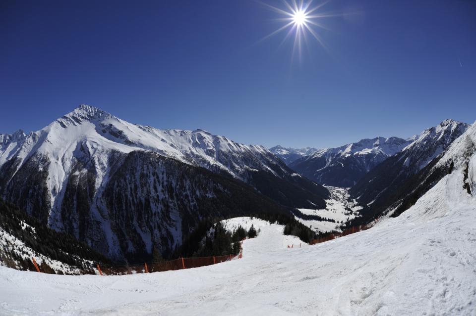 Die tolle Aussicht Richtung Mallnitz